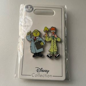 NWT Disney Muppets Dr. Bunsen Honeydew & Beaker 2 Pin Set